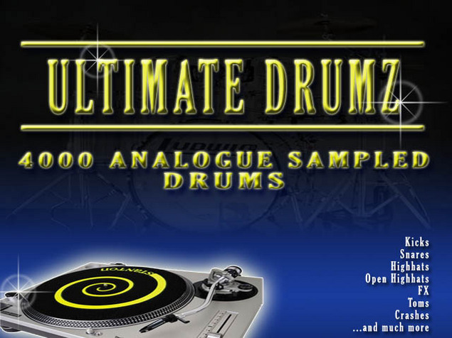 Product picture Ultimate Drumz ( Vinyl Samples ) & Vintage Drum Mashines